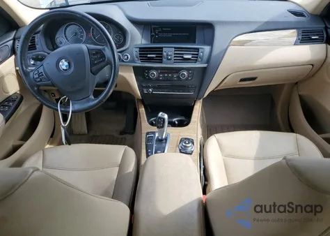 2013 BMW X3 xDrive28I from USA, damaged, VIN 5UXWX9C51D0A31010